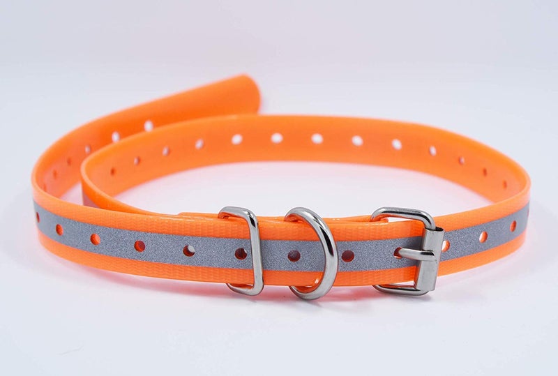 JimysCo Replacement Â¾â€ Collar Strap Bands with Double Buckle Loop Training for All Brands of Pet Shock Bark e Collars. - Image 1